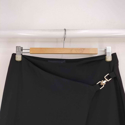 ザラ ZARA 24AW ミディ丈巻き スカート付き ガウチョパンツ レディース JPN:M